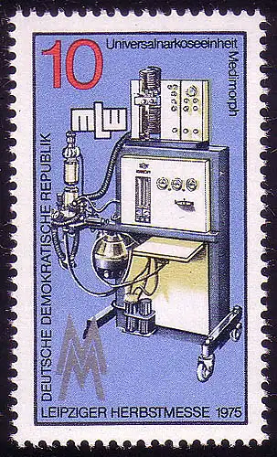 2076 Leipziger Automne Messe 1975 10 Pf **
