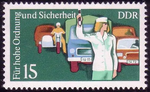 2079 Sicherheit im Straßenverkehr 15 Pf **