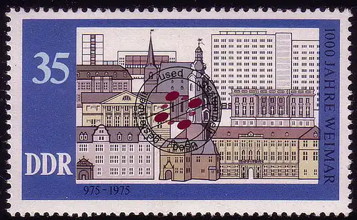 2088 Weimar 35 Pf O