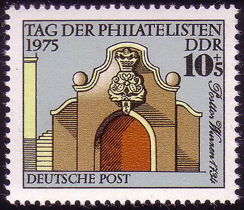 2094 Tag der Philatelisten  10+5 Pf **