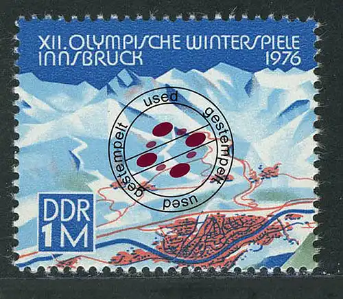 2105 Olympische Winterspiele Innsbruck aus Block 43 O