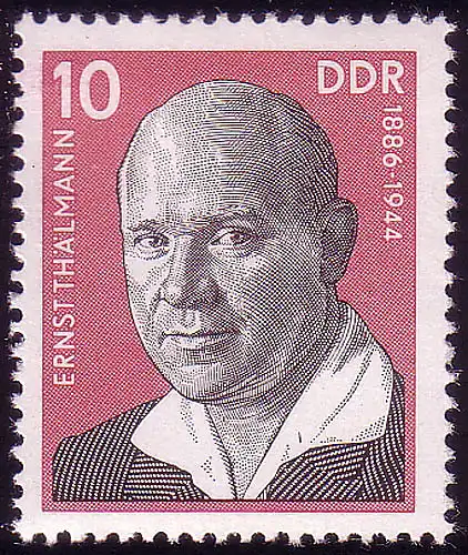 2107 Mouvement ouvrier Ernst Thälmann **