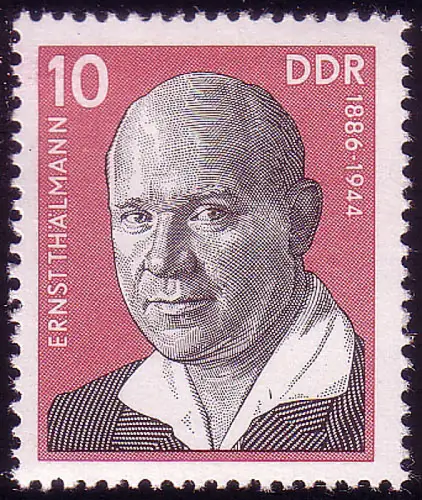 2107 Mouvement ouvrier Ernst Thälmann **