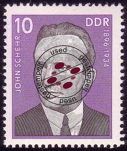 2110 Mouvement ouvrier John Schehr O