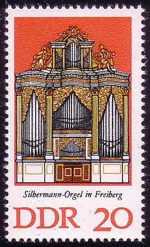 2112 Silbermann-Orgeln 20 Pf **