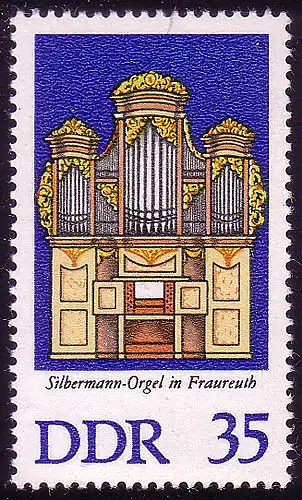 2113 Silbermann-Orgeln 35 Pf **