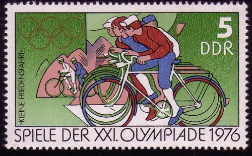 2126 Jeux olympiques d'été 1976, 18 mai 5 Pf **