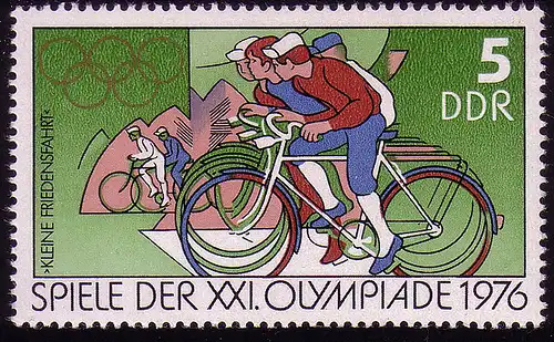 2126 Olympische Sommerspiele 1976, 5 Pf **