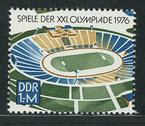 2132 Olympische Sommerspiele 1976 1 M aus Block 46 **