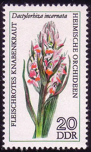 2136 Heimische Orchideen 20 Pf **