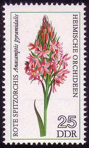 2137 Heimische Orchideen 25 Pf **