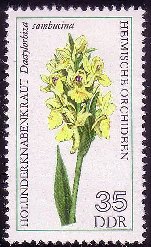 2138 Heimische Orchideen 35 Pf **