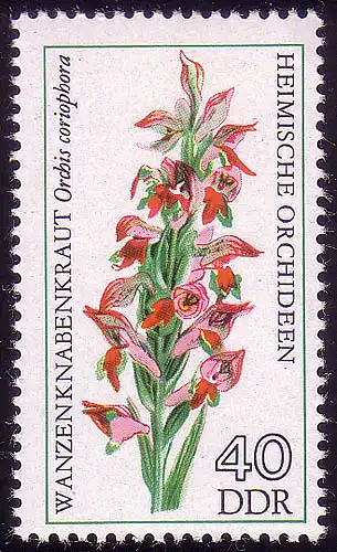 2139 Heimische Orchideen 40 Pf **