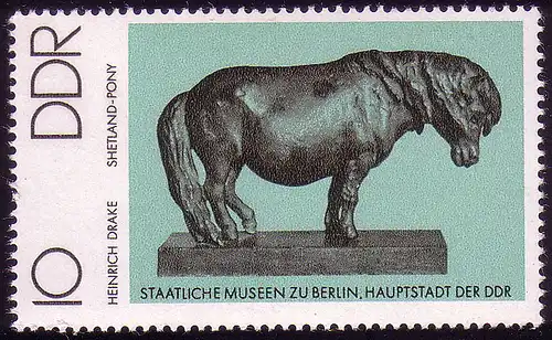 2141 Staatliche Museen Bronzeplastiken 10 Pf **