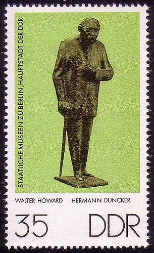 2144 Staatliche Museen Bronzeplastiken 35 Pf **