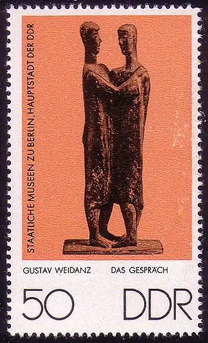 2145 Staatliche Museen Bronzeplastiken 50 Pf **