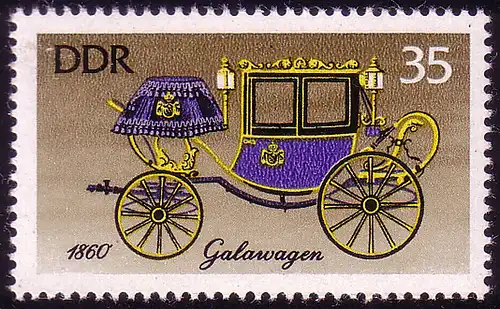 2150 Carrosses historiques 35 Pf **