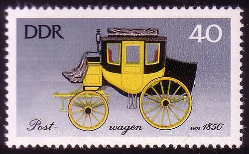 2151 Carrosses historiques 40 Pf **