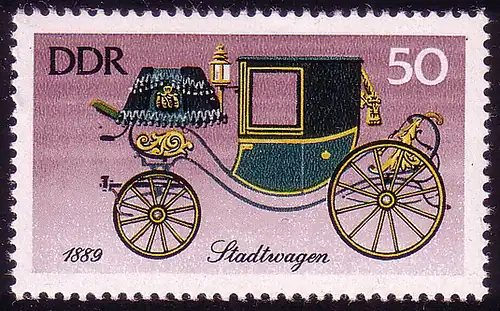 2152 Carrosses historiques 50 Pf **