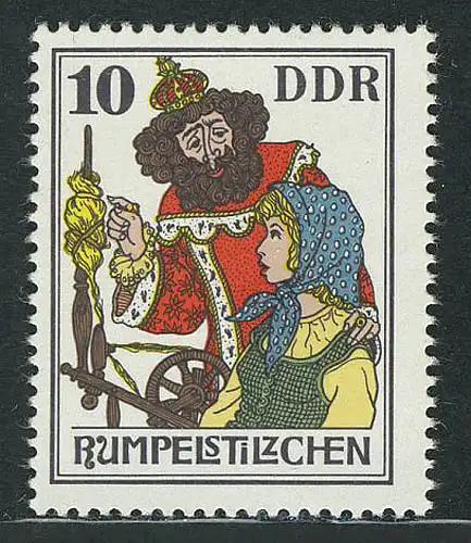 2188 Märchen - Rumpelstilzchen 10 Pf **