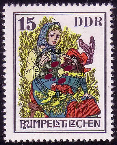 2189 Märchen - Rumpelstilzchen 15 Pf O