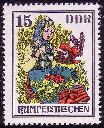 2189 Märchen - Rumpelstilzchen 15 Pf **