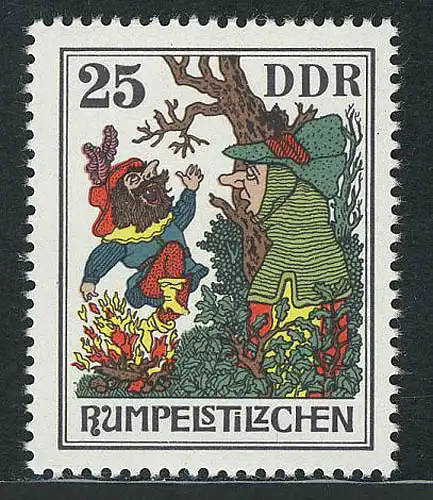 2191 Märchen - Rumpelstilzchen 25 Pf **