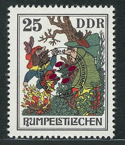 2191 Märchen - Rumpelstilzchen 25 Pf O