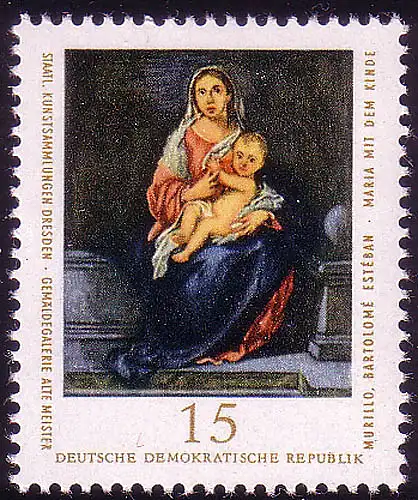 2194 Collections d'art drèsden 15 Pf **