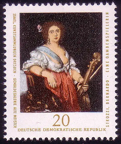 2195 Staatliche Kunstsammlungen Dresden 20 Pf **