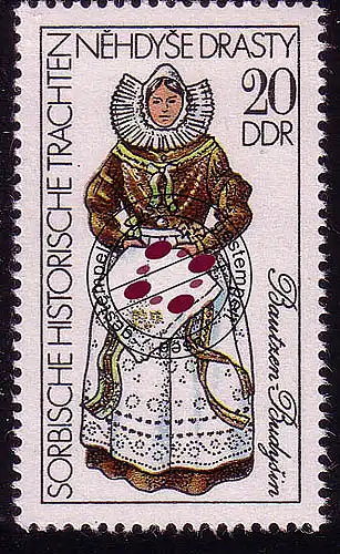 2211 Historische sorbische Trachten 20 Pf O