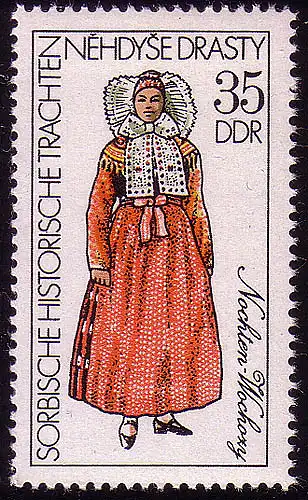 2213 Historische sorbische Trachten 35 Pf **