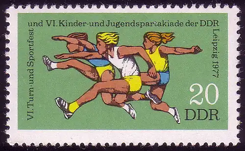 2243 Fête de gymnastique et de sport 20 Pf Course d'obstacles **