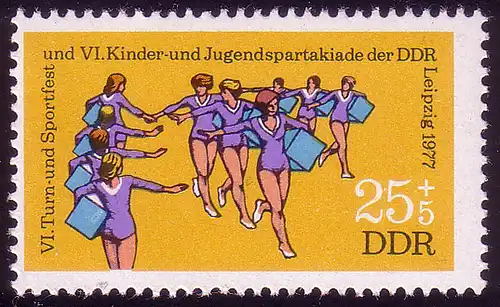 2244 Fête de gym et de sport 25+5 Pf Rhythm. Sportgym