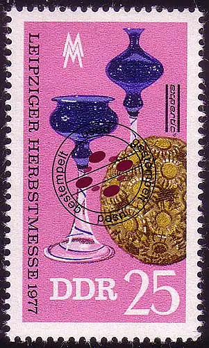 2251 Leipziger Herbstmesse 25 Pf 1977 O gestempelt