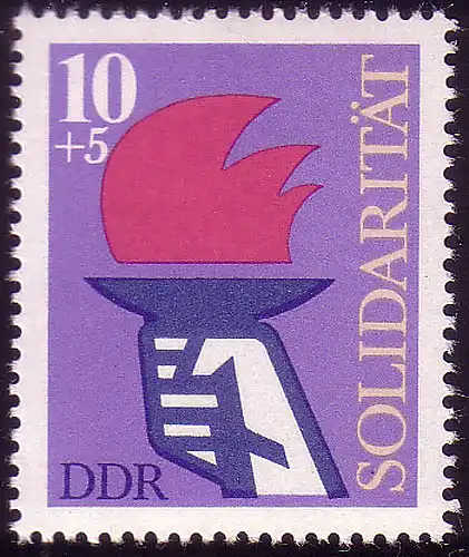 2263 Internationale Solidarität 10+5 Pf 1977 **