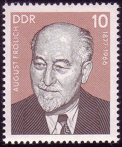 2265 Personnel du Mouvement ouvrier 1977 Fröslich **