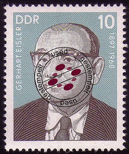 2266 Personnellement, du mouvement ouvrier 1977 Eisler O