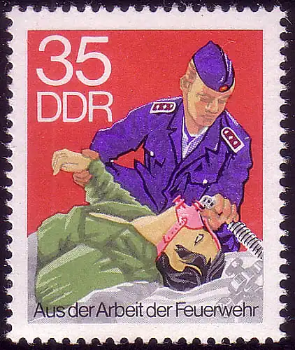 2279 Feuerwehr 35 Pf **