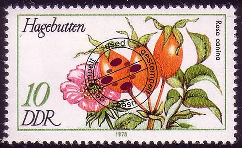 2287 Plantes médicinales 10 Pf Buttes de la passion O