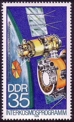 2312 Intercosmosprogramm 35 Pf **