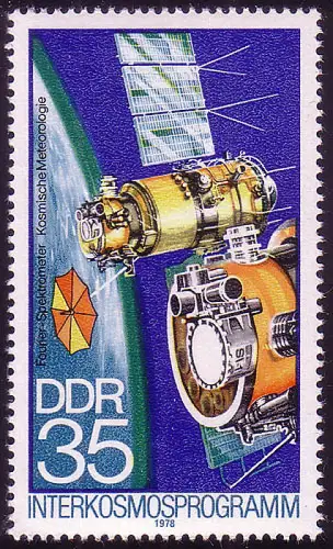 2312 Interkosmosprogramm 35 Pf **