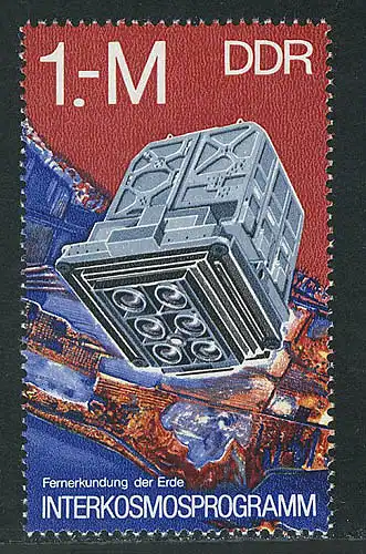 2313 Interkosmosprogramm 1 M aus Block 52 **
