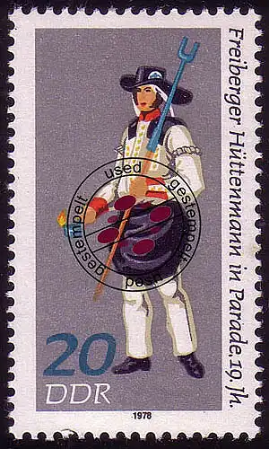 2319 Paradeschön Mines et sidérurgiques 20 Pf O