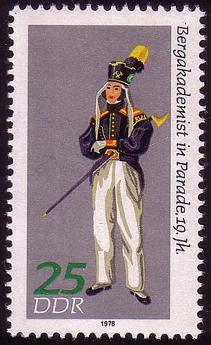 2320 Paradechönen Mines et métallurgie 25 Pf **