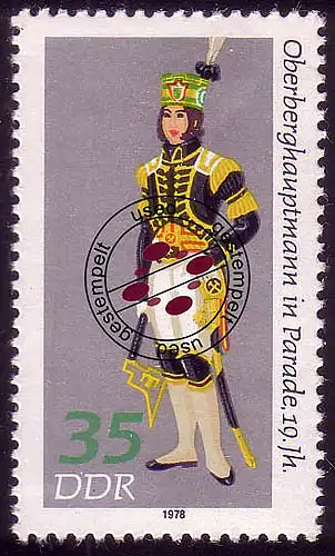 2321 Paradechönen Mines et métallurgie 35 Pf O