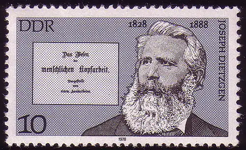 2337 Bedeutende Persönlichkeiten 10 Pf Dietzgen **