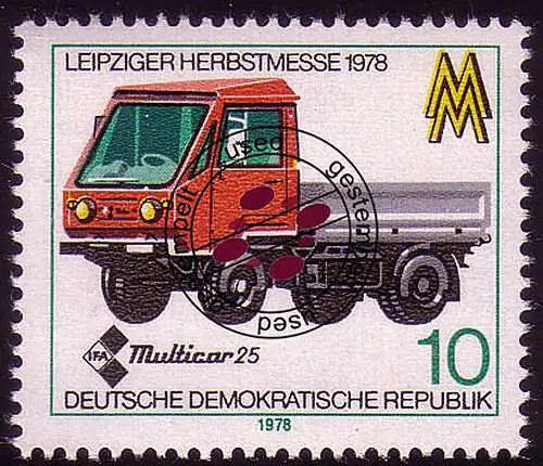 2353 Leipziger Messe d'automne 10 Pf 1978 O