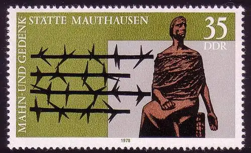 2356 Internationale Mahn- und Gedenkstätten 1978, postfrisch **