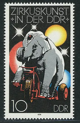 2365 Art du cirque 10 Pf **